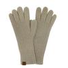 Luvas de Tricô Simples Estilo Coreano, Cores Doces, Design Estendido Sem Dedos, Compatível com Tela Sensível ao Toque, Aumentadas para Ciclismo ao Ar Livre no Inverno, Quentes e Resistentes ao Frio