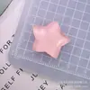 Macaron Destello Fino Estrella de Cinco Puntas Accesorios de Resina DIY Pegamento de Crema Funda de Teléfono Móvil Accesorio para el Cabello Titular Llavero Agujero Zapatos