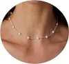 Amazon Fashion Versátil Collar de Perlas de Imitación de una Sola Capa Multicapa Amor Colgante de Perla Barroca Joyería Transfronteriza No