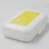 Caixa de remédios pequena portátil Shiliangpin para uma semana, caixa de armazenamento de medicamentos com 8 compartimentos, caixa de remédios selada, caixa de remédios de viagem, mini 11136