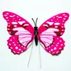 Decoración Creativa de Cortina de Pared 3D Mariposa Realista de 7 cm Pegatinas de Pared 3D Asequibles