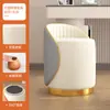 Silla de Maquillaje para Habitación de Niñas, Silla de Tocador Simple, Taburete Redondo de Lujo Ligero de Alta Gama para Manicure, Celebridad de Internet, para Uso en Casa