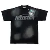 Comercio Transfronterizo Estilo Verano Marca Americana de Moda Hell Hell Star Camiseta de Manga Corta Holgada para Parejas Hombres y Mujeres