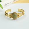 Aiyu Jade Hetian Natural Material de Agua Clara Pulsera Huevo de Paloma Pulsera de Cuentas de Jade Venta al por Mayor Dropshipping S3121705