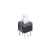 Taihua 5.8*5.8 interruptor de autobloqueo 5.8 x 5.8 cabeza plana blanca pie de doble fila resistente a altas temperaturas interruptor de autobloqueo enchufable