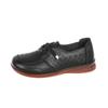 Sapatos de Salto Baixo Vazados Estilo Novo 2026 com Bico Redondo, Sola Macia Confortável, Sapatos de Couro Versáteis Respiráveis Planos, Sapatos Confortáveis para Mães