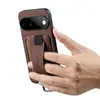 Adecuado para Google 11ProXL funda de teléfono con anillo de hebilla para correa de muñeca Pixel 10 tarjetero soporte plano funda de cuero