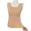 Outono e inverno Novo veludo colete térmico de veludo feminino sem costura slim all-match auto-aquecimento térmico underwear base camisa