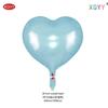 Globos de Papel de Aluminio en Forma de Corazón para Habitación de Boda Decoración de Confesión del Día de San Valentín Globos Globos de Cuatro Ruedas Accesorios de Decoración para Fiesta de Cumpleaños
