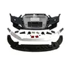 Adequado para 14-16 Audi Audi A3 Modificado Rs3 Surround Grande, Surround Dianteiro, Para-choque Dianteiro, Grade Rs em Colmeia
