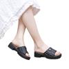 Zapatillas de verano para mujer, zapatillas de moda para centro comercial, de tres colores, opcionales, para el hogar, informales, para exteriores