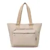 Bolsa Tote de Gran Capacidad para Mujer 2025 Nuevo Versátil Nylon Tela Oxford Lona Bolso Bandolera para Viajes al Trabajo Bolso de Madre