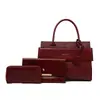 Bolsa Feminina de Comércio Exterior Transfronteiriço 2025 Nova Urbana Simples Padrão Crocodilo Bolsa de Ombro de Mão Bolsa de Mão Embossada Bolsa Transversal