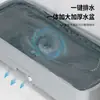 Estante Móvil de Pie para Mopa Acero Inoxidable Estante para Escobas y Mopas Herramienta de Limpieza Comercial Almacenamiento Estante con Drenaje