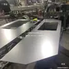Espejo de Encimera de Acero Inoxidable Fondo Arenado Antiarañazos Isla de Cocina Hogar 304 Espesor Sólido Artículo Predeterminado Otro
