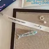 Presilha de Cabelo Fofa em Acetato com Formato de Peixe Estilo Coreano, Presilha Doce para Franja de Menina, Penteado para Testa, Acessório de Cabelo Elegante