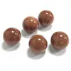 Amazon Cross-Border Venda Quente Cristal Rosa Natural 20mm Contas Redondas Não Porosas Pedra Solta Acessórios para Pulseira DIY Fabricante Atacado
