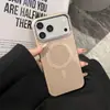 Funda magnética de enfriamiento tipo panal adecuada para Apple 17 Pro Max, funda de malla magnética para 16 Pro Max/17 Pro, cubierta protectora anticaídas