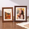Marco de Fotos de Madera Retro Simple de 6 pulgadas para Mesa de Escritorio Marco de Rompecabezas 3D de 10 pulgadas Marco para Colgar en la Pared Uso Horizontal y Vertical Ventas Directas del Fabricante