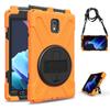 Funda protectora de silicona con soporte giratorio para Samsung Tab Active3 8.0 PC T570 con correa plana