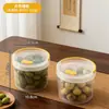 Frasco BNBS para conservación de frutas en el hogar, caja de almacenamiento de plástico engrosado con asa, adecuado para almacenar frutas como azufaifos y ciruelas verdes