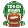 Nuevo Super Bowl fiesta temática de rugby cumpleaños festival traje de vajilla plato de papel pancarta mantel decoración accesorios