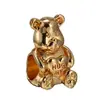 Panjia nova bolsa de mão quente com strass dourado e prateado, coração, estrela de cinco pontas, urso, joias DIY com contas, mão