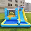 Castelo Inflável Interno Pequeno para Crianças Casa Pula Pula Escorregador Interno Brincadeiras Aquáticas Playground Aquático Pequeno