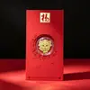 Año Nuevo del Cordero Pegatina Dorada para Teléfono Sobre Rojo Oro Puro 999 Regalo Compañero de Alta Gama Regalo de Reunión Anual de la Empresa Venta al por Mayor