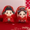 Un Par de Muñecas de Cama con Símbolos de Boda, Cojines de Boda, Muñecos Decorativos para Habitación de Boda, Adornos de Regalo para Recién Casados, Artículos de Boda