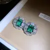 Brincos de Renda com Zircônia Agulha de Prata, Luxo Leve, Moda de Alta Qualidade, Corrente Simples para Clavícula, Conjunto de Joias com Design de Nicho para Mulheres
