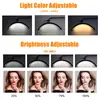 Lâmpada de beleza meia-lua suporte de chão em forma de U salão de beleza arte de unhas extensão de cílios proteção ocular lâmpada de chão LED ferro vintage outro