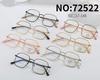Aleación montura completa explosiones maquillaje pequeño fresco montura de gafas moda transfronteriza Amazon venta especial Europeo y Americano 72522