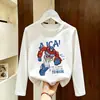 Nueva Camisa de Algodón Estampada de Manga Larga con Dibujos Animados para Niños, Estilo Fresco y Moderno como Camisa Base para Bebés Niños, Otoño 2026