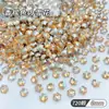 Decoración de Diamante de Cristal para Uñas con Forma de Copo de Nieve de 6 mm Joyería Popular para Uñas Diamante con Base Puntiaguda Super Brillante Diamante de Forma Especial Super Brillante Venta al Por Mayor