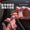 Vendido directamente por el fabricante, Lindo gancho con forma de lazo para respaldo de asiento de coche, Decoración de coche multifuncional Dopamina