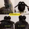 Pinza para Coleta Alta Pinza Fija de Calabaza Cabeza de Bola Pinza Negra Pinza para Coleta Pinza para Cabello Semi-Recogido Exquisito