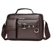 Bolso de mano para hombre Negocios para hombre Maletín para hombre Bolsa horizontal para computadora Bolso bandolera de mensajero moderno de gran capacidad GA