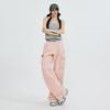 Monos con cordón de primavera y verano 2025 para mujer, diseño de chica sexy de calle alta, pantalones largos casuales de pierna ancha y adelgazantes de cintura alta