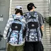 Nueva Mochila Escolar Moda Masculina Versión Coreana Estudiantes de Primaria Estudiantes de Secundaria Estudiantes de Preparatoria Gran Capacidad Mochila para Niños Mochila