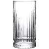 Taza de Vidrio Transparente Rayada Japonesa Taza Redonda de Hockey sobre Hielo Corazón de Niña Simple Gran Capacidad Taza para Jugo Café Leche
