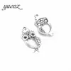 YuenZ accesorios para joyería diy búho retro aleación colgante comercio exterior popular D121