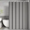 Cortina de Ducha Gruesa para Baño, Juego de Cortina de Ducha a Prueba de Moho e Impermeable, Cortina Divisoria para Baño sin Perforaciones, Cortina de Puerta, Cortina de Ventana