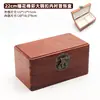Caja de Joyería de Madera Maciza con Ensambles de Caja y Espiga Caja Ornamentada de Madera Estilo Chino Nuevo Caja de Almacenamiento Tallada en Relieve Retro Organizador de Artículos Varios Envío Gratis