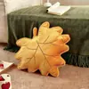 Ins Almohada de Hoja Peluche Muñeco de Planta Cojín de Sofá Cojín para Siesta Decoración de Sala de Estar Adorno Regalo