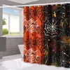Amazon Halloween Murciélago Fantasma Cortina de Ducha para Baño Hogar Impermeable a Prueba de Moho Cortina de Ducha Cortina de Ducha para Separación de Inodoro