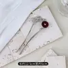 Horquilla China en Forma de U Súper de Hada, Nueva Horquilla Doble de Perlas en Forma de U Estilo Chino, Accesorio para el Cabello Hanfu Estilo Antiguo, Horquilla Simple y de Alta Gama para Mujeres