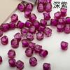 Cuentas de cuatro esquinas de 8 mm en cuentas acrílicas, cuentas de sandía de cuatro lados, material de caja de pañuelos, cuentas DIY