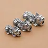 Acessórios de Prata Esterlina S925 Prata Tailandesa Pixiu Retro Contas da Fortuna Feito à Mão com Contas Material para Pulseira Colar DIY