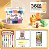 Venta Directa de Fábrica Arcilla Ultraligera 36 Colores Segura y No Tóxica Set de Arcilla Espacial Hecha a Mano para Niños de Jardín de Infancia